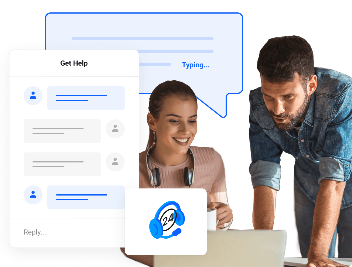 Site Builder - Our technical team is here to help you 24/7!